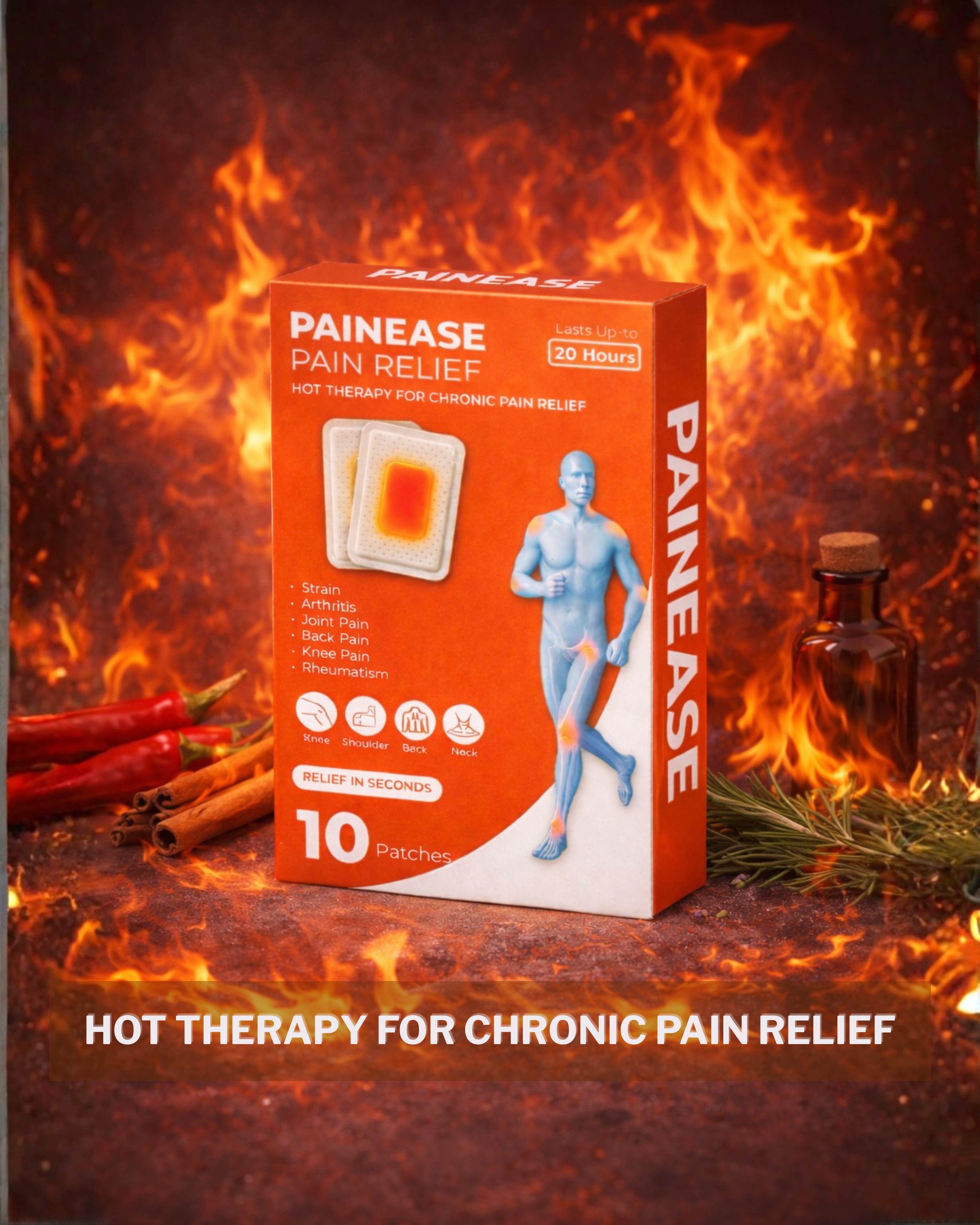 PAINEASE – Hot Therapy For Chronic Pain Relief