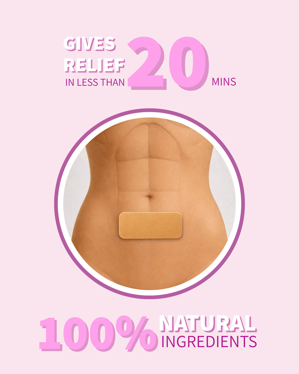 EASEHER - Menstrual Cramp Relief Patch
