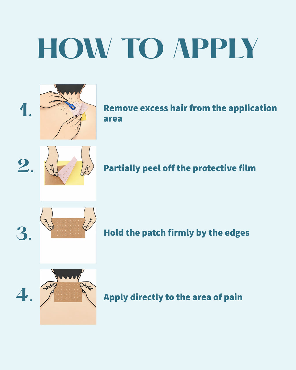 COOLEASE - Instant Cooling Relief Patch (6 pieces)