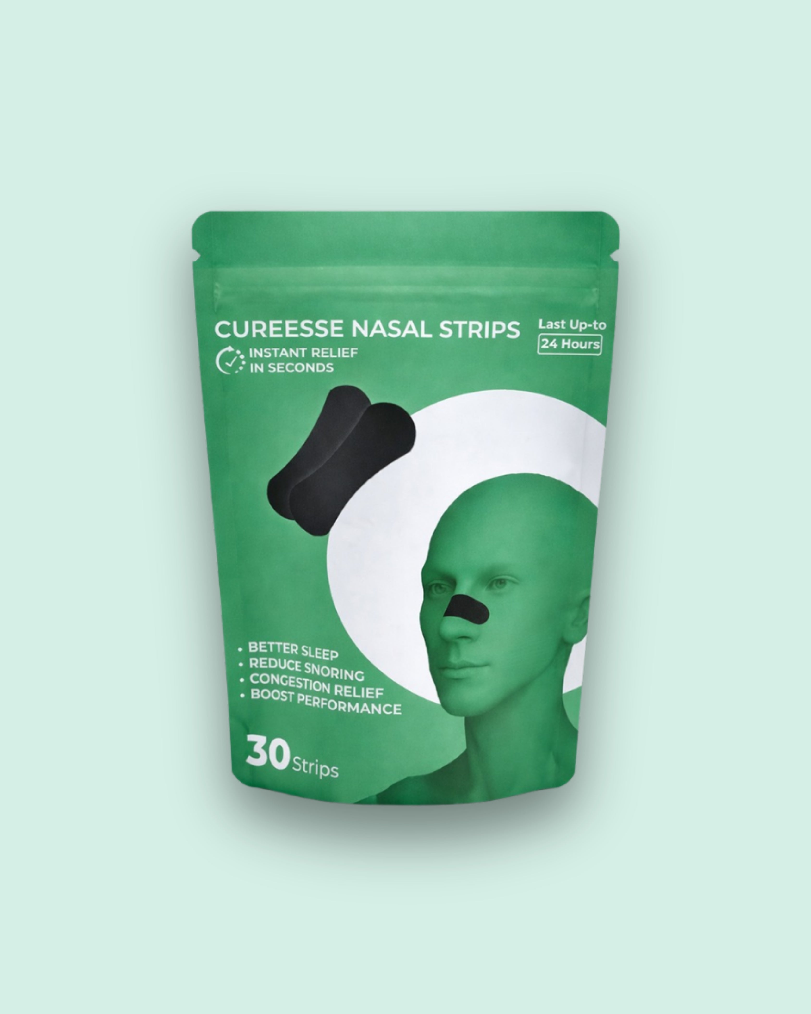 CUREESSE NASAL STRIPS - For Better Sleep And Reduce Snoring