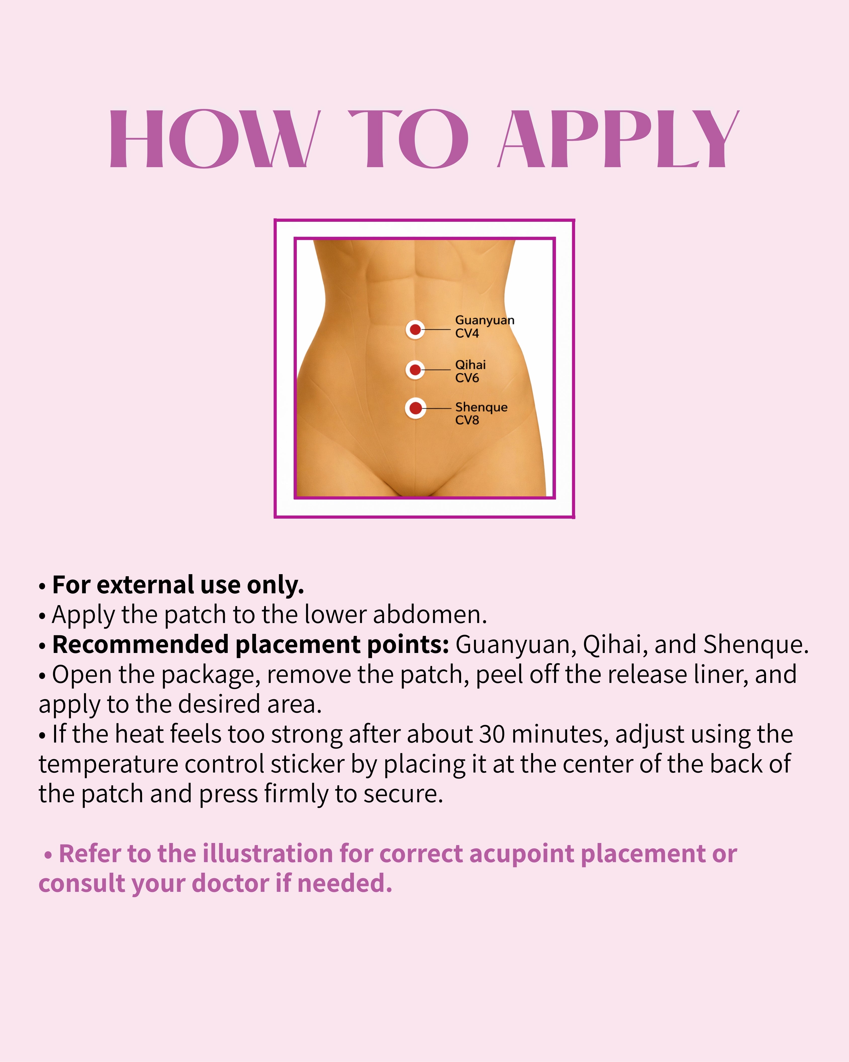 EASEHER - Menstrual Cramp Relief Patch